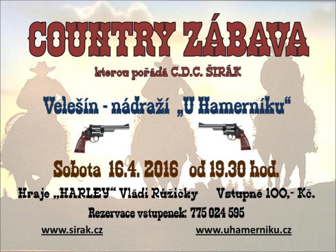 Country zábava 2016_U Hamerníku_1